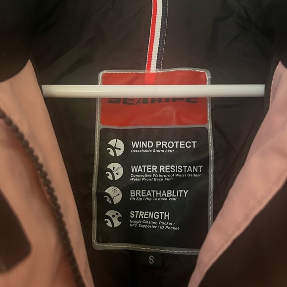 Women’s Blush/Pink Ski Suit - Picture 2 of 3